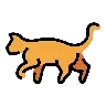 Emoji Gatto 🐈 image - OpenMoji style
