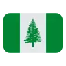 Flag: Norfolk Island Emoji 🇳🇫 image - Tossface style