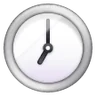 Emoji Orologio Face Seven Oclock 🕖 image - Samsung style