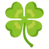 Emoji Quadrifoglio 🍀 image - Google Noto Color style