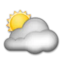 Sun Behind Large Cloud