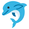 Delphin Emoji 🐬 image - Google Noto Color style