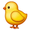 Emoji Baby Chick 🐤 image - Samsung style