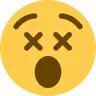 めまい顔 Emoji 😵 image - Twitter / X (Twemoji) style