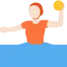 Person Playing Water Polo: Light Skin Tone Emoji 🤽🏻 image - Twitter / X (Twemoji) style