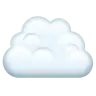Cloud Emoji ☁ image - WhatsApp style