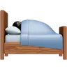 ที่พักสำหรับนอน Emoji 🛌 image - Apple style