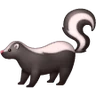 Skunk Emoji 🦨 image - Samsung style