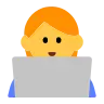 Technologist Emoji 🧑‍💻 image - Tossface style