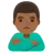 Man Pouting: Medium-Dark Skin Tone
