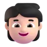 Child: Light Skin Tone Emoji 🧒🏻 image - Microsoft 3D Fluent style