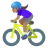 Woman Biking: Medium Skin Tone