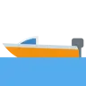 Emoji Barca a motore 🛥 image - Twitter / X (Twemoji) style