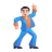 Man Dancing: Light Skin Tone
