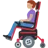 Woman In Motorized Wheelchair: Medium Skin Tone