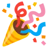 パーティー・ポッパー Emoji 🎉 image - Google Noto Color style