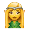 Woman Elf Emoji 🧝‍♀️ image - WhatsApp style