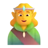 เด็กซน Emoji 🧝 image - Microsoft 3D Fluent style