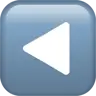 Reverse Button Emoji ◀ image - Apple style