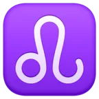 Leo Emoji ♌ image - Facebook Meta style