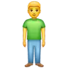Man Standing Emoji 🧍‍♂️ image - WhatsApp style