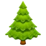 Emoji Copac vesnic verde 🌲 image - WhatsApp style