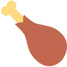 ขาสัตว์ปีก Emoji 🍗 image - Twitter / X (Twemoji) style