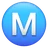 Circled M