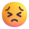 Wytrwała twarz Emoji 😣 image - Microsoft 3D Fluent style