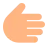 Rightwards Hand: Medium-Light Skin Tone