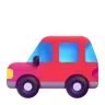 Automobile Emoji 🚗 image - Microsoft 3D Fluent style