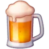 啤酒杯 Emoji 🍺 image - Samsung style