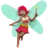 Woman Fairy: Medium Skin Tone