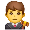 Man Judge Emoji 👨‍⚖️ image - Samsung style