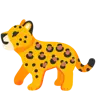 Emoji Leopardo 🐆 image - Google Noto Color style