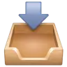 Emoji Inbox Tray 📥 image - WhatsApp style