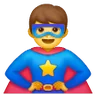 Man Superhero Emoji 🦸‍♂️ image - Samsung style