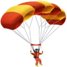 Emoji Paracadute 🪂 image - Apple style