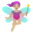 Woman Fairy: Medium-Light Skin Tone