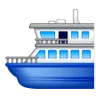 渡輪 Emoji ⛴ image - Samsung style