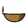 Emoji Lampada Diya 🪔 image - OpenMoji style