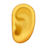 Ear Emoji 👂 image - Samsung style