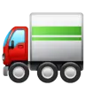 รถบรรทุกแบบหักเลี้ยว Emoji 🚛 image - WhatsApp style