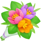 ช่อดอกไม้ Emoji 💐 image - Facebook Meta style