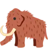 Emoji Mammut 🦣 image - Twitter / X (Twemoji) style