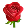 Emoji Rosa 🌹 image - WhatsApp style