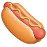 핫도그 Emoji 🌭 image - WhatsApp style