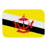 Flag: Brunei Emoji 🇧🇳 image - Tossface style