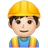 Man Construction Worker: Light Skin Tone
