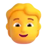Emoji Adulto 🧑 image - Microsoft 3D Fluent style